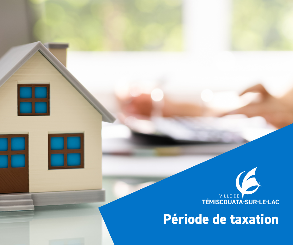 Période de taxation 2023 Ville de TémiscouatasurleLac